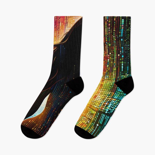 Item preview, Symphony of Zeros and Ones: How Color Binary Code Resonates in Digital Art designed and sold by Artedig.