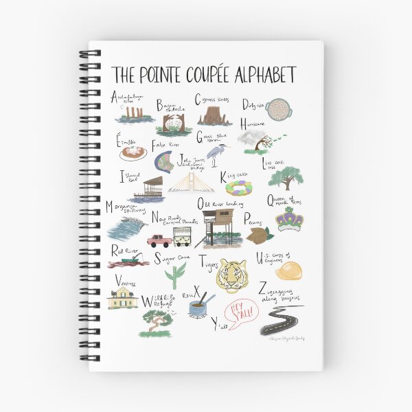 Item preview, The Pointe Coupée Alphabet designed and sold by Chrisselizabeth.