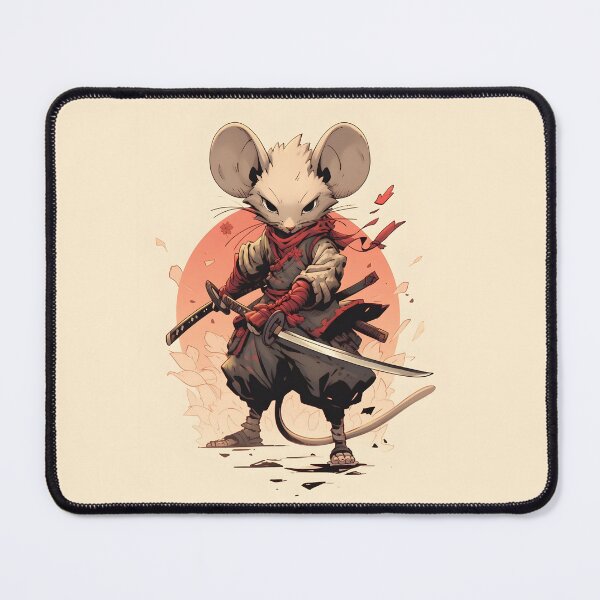 Item preview, Mouse Samurai Warrior, Tails of Iron, Ghost of Tsushima designed and sold by versusreality.