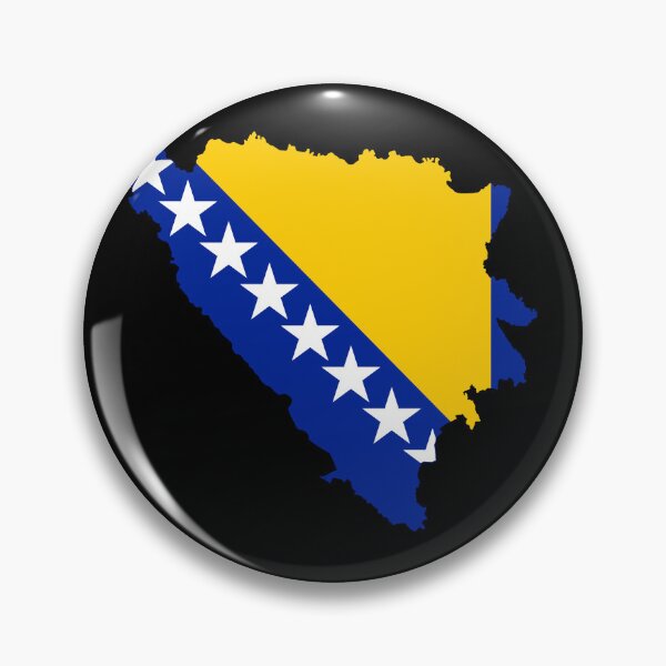 Item preview, Bosnia and Herzegovina Map designed and sold by feether-store.