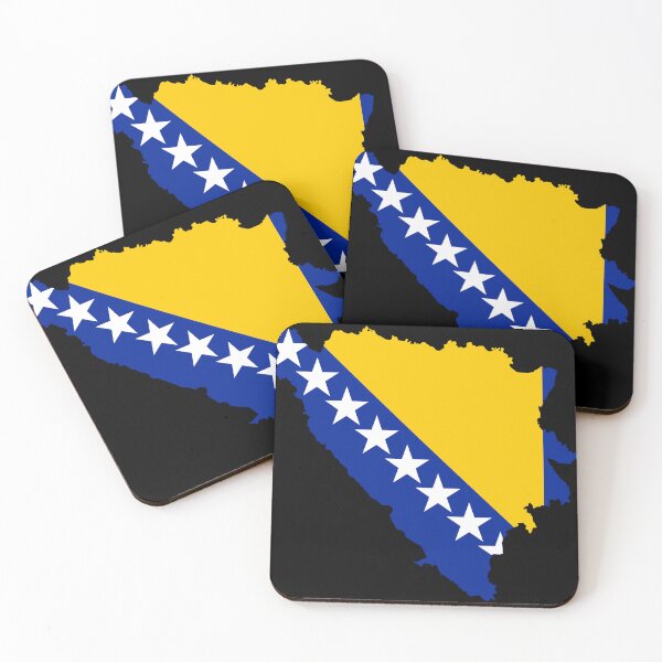 Item preview, Bosnia and Herzegovina Map designed and sold by feether-store.