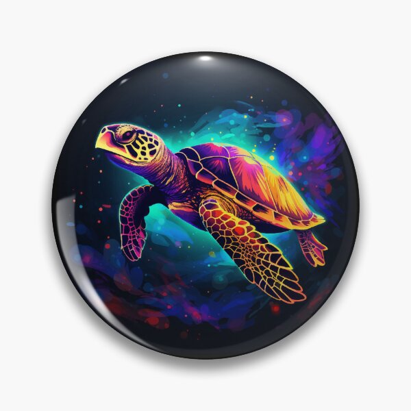 Item preview, Sea turtle for sea animal fans, gift turtle designed and sold by Andrea-Design.