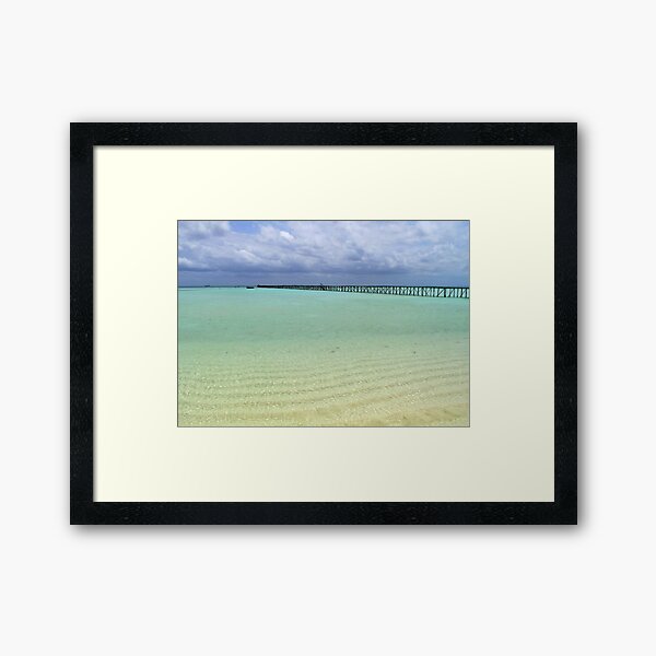 Long Dock at Cherokee Sound (2) Framed Art Print
