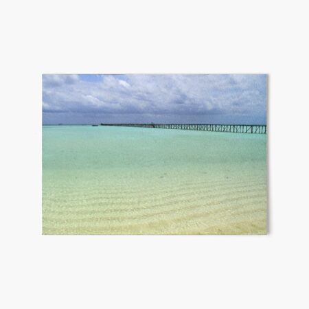Long Dock at Cherokee Sound (2) Art Board Print