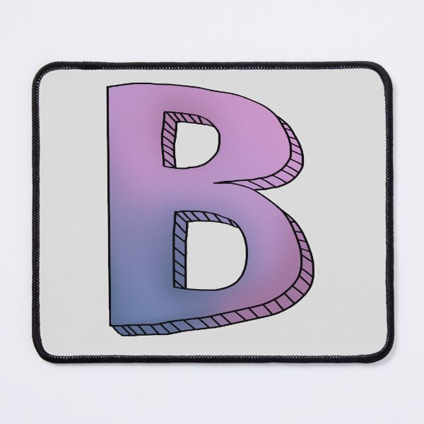 Item preview, Harmony in Shadows: Letter B's Artistry Unveiled designed and sold by EnjoYarty.
