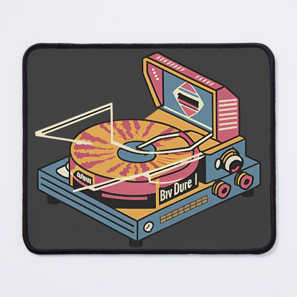 Item preview, turntable designed and sold by MellaTee.