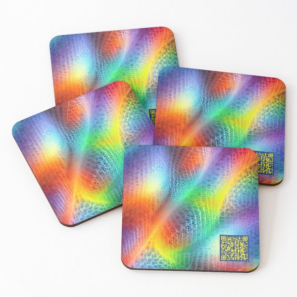 Item preview, Aqua Threads: Rainbow Ripples designed and sold by AwakenedAlchemy9.