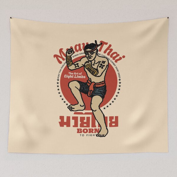 Item preview, Vintage Muay Thai The Art of Eight Limbs designed and sold by KewaleeTee.