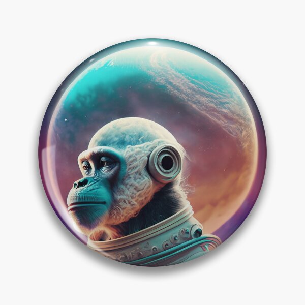 Item preview, Space Monkey Astronaut | Elder Ape | Universe Explorer designed and sold by monkeybusiness.pt.