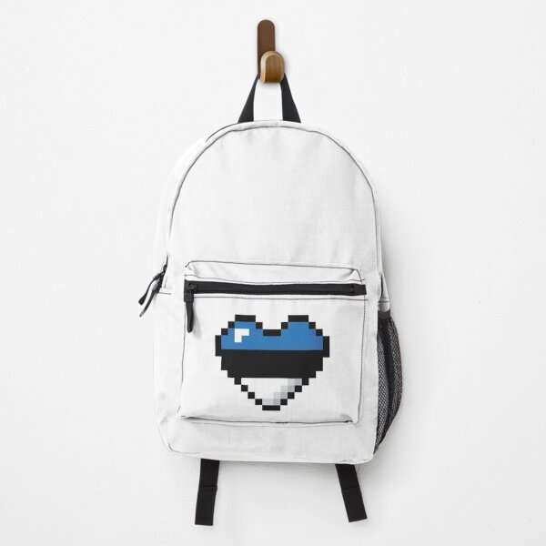 Item preview, Estonia Flag Heart Pixel Art designed and sold by Wander-Wave.