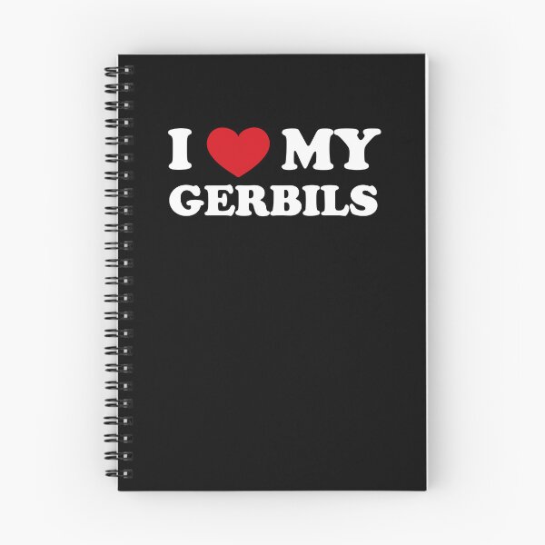 Item preview, Adoration Tails: Why I Love My Gerbils /white/ designed and sold by EmeraldeaArt.