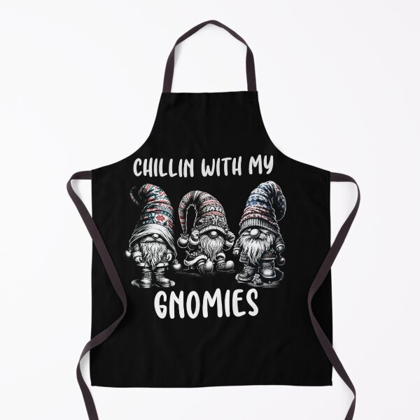 Aperçu de l'œuvre Chillin avec mes gnomes Gnomes de Noël Noël mignon créée et vendue par WorldByFlowers.
