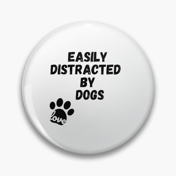 Item preview, Easily Distracted by Dogs - Canine Daydreamer,A Pawsitively Stylish Collection designed and sold by CYGIS STORE.
