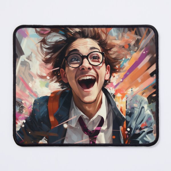 Item preview, Joyful Momentum – Euphoric Rush Art Print designed and sold by SmartDesignByBB.