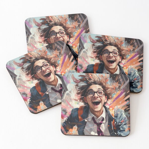 Item preview, Joyful Momentum – Euphoric Rush Art Print designed and sold by SmartDesignByBB.