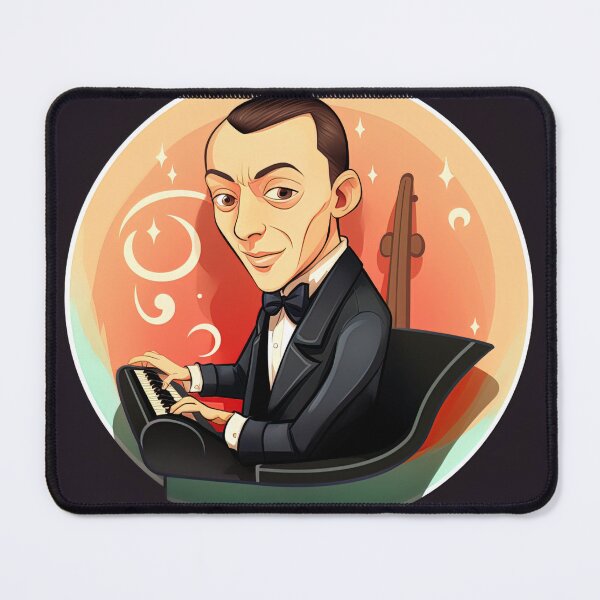 Item preview, Sergei Rachmaninoff | cute style designed and sold by ComicsFactory.