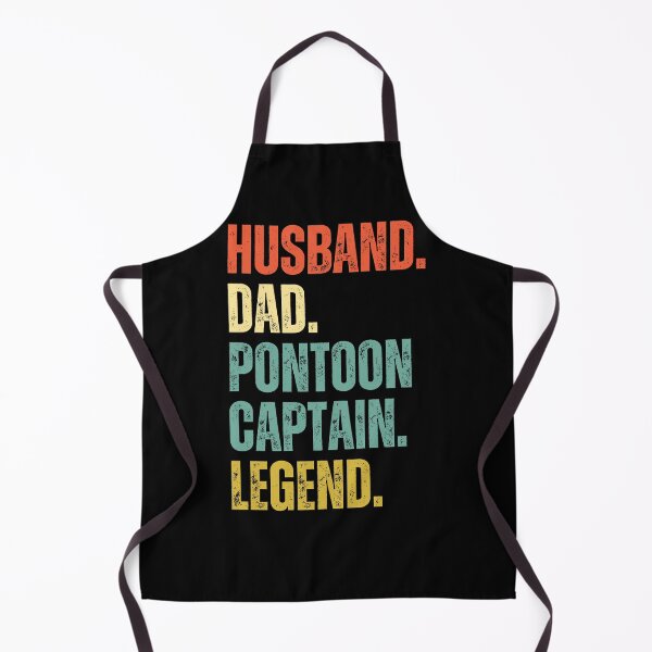 Item preview, Husband Dad Pontoon Captain Legend designed and sold by Beezi Graphix.