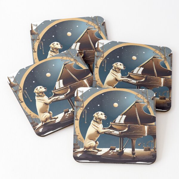 Item preview, Piano Paws: Labrador Serenade designed and sold by Fenomena Designs.