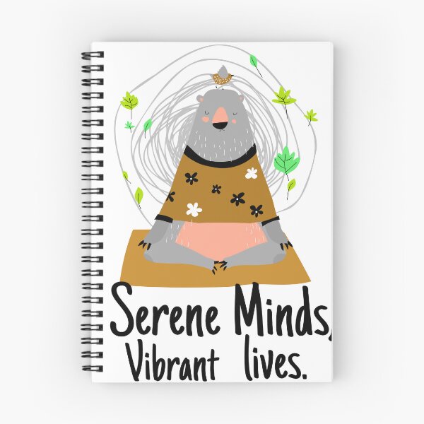 Item preview, Serene Minds, Vibrant Lives Meditation Therapy. designed and sold by UniversalMerch.