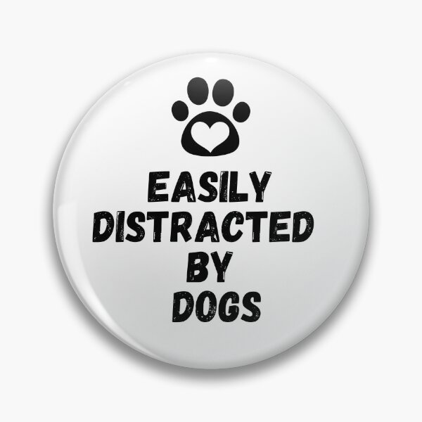 Item preview, Easily Distracted by Dogs - Canine Daydreamer,A Pawsitively Stylish Collection designed and sold by CYGIS STORE.