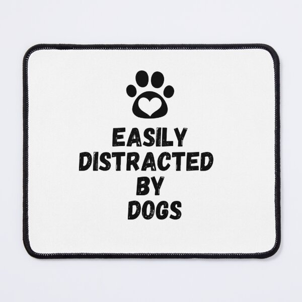 Item preview, Easily Distracted by Dogs - Canine Daydreamer,A Pawsitively Stylish Collection designed and sold by CYGIS STORE.