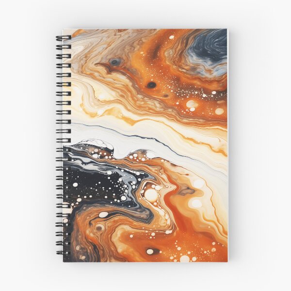 Item preview, Flow painting Planet Brown designed and sold by Artful3d.