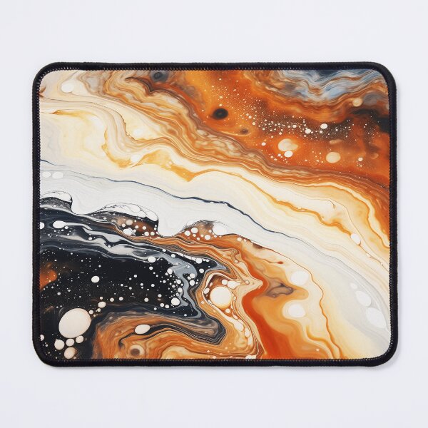 Item preview, Flow painting Planet Brown designed and sold by Artful3d.