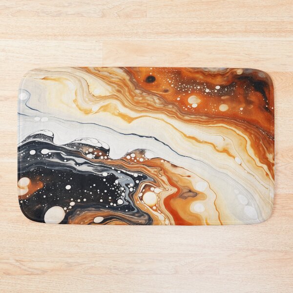 Item preview, Flow painting Planet Brown designed and sold by Artful3d.