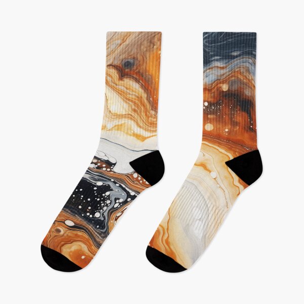 Item preview, Flow painting Planet Brown designed and sold by Artful3d.