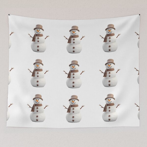 Item preview, Realistic Style Artistic Christmas Snowman, Sticker, Wall arts, Art Prints and More designed and sold by Kevin Lou.