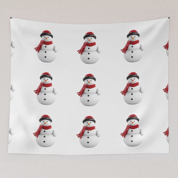 Item preview, Realistic Style Artistic Christmas Snowman, Sticker, Wall arts, Art Prints and More designed and sold by Kevin Lou.