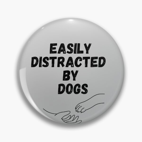 Item preview, Easily Distracted by Dogs - Canine Daydreamer,A Pawsitively Stylish Collection designed and sold by CYGIS STORE.