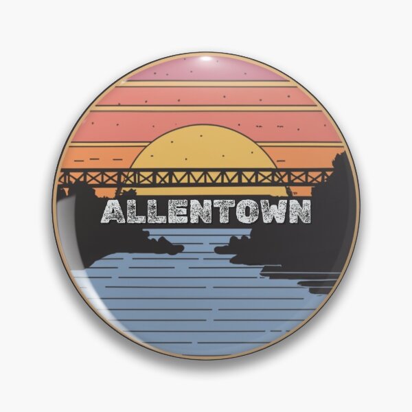 Item preview, Allentown, Pennsylvania | Hamilton Street Bridge At Sunset designed and sold by CircinusStore.