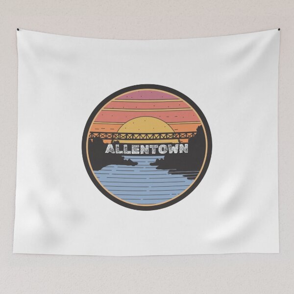 Item preview, Allentown, Pennsylvania | Hamilton Street Bridge At Sunset designed and sold by CircinusStore.