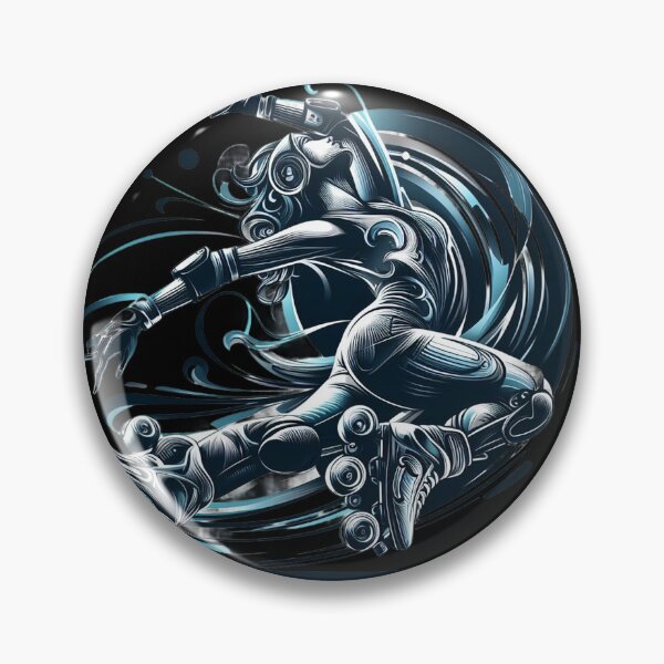 Item preview, Roller Fusion Wheels Meet Rhythmic Elegance Roller Skate Dance designed and sold by Yani Folio.