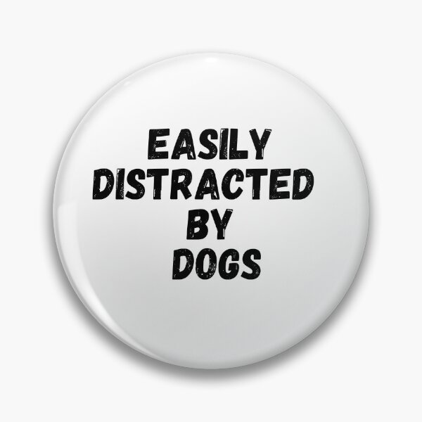 Item preview, Easily Distracted by Dogs - Canine Daydreamer,A Pawsitively Stylish Collection designed and sold by CYGIS STORE.