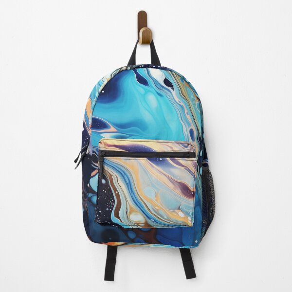 Item preview, Flow painting Blue Planet designed and sold by Artful3d.