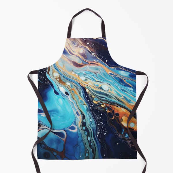 Item preview, Flow painting Blue Planet designed and sold by Artful3d.