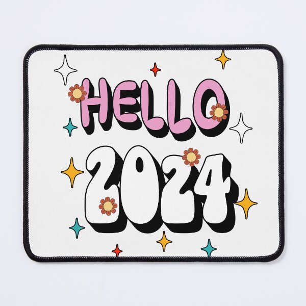 Item preview, Hello 2024 Happy 2024 New Year Celebration designed and sold by OliveAndSnow.