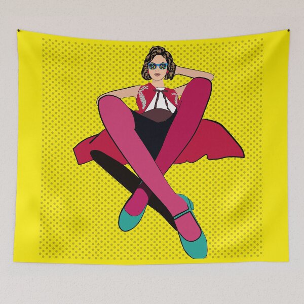 Item preview, A girl is watching designed and sold by Design4uStudio.