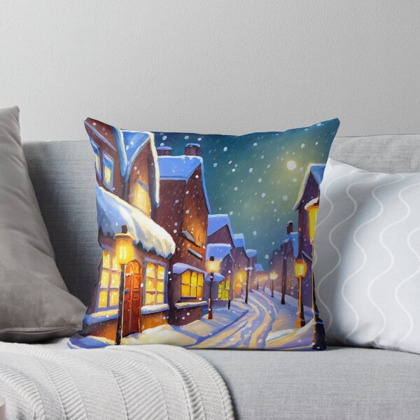 Item preview, Winter night in the city designed and sold by TBMdesigns.