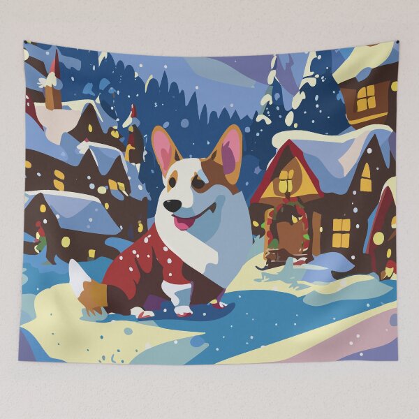 Item preview, Xmas Corgi designed and sold by Corgi-at-night.