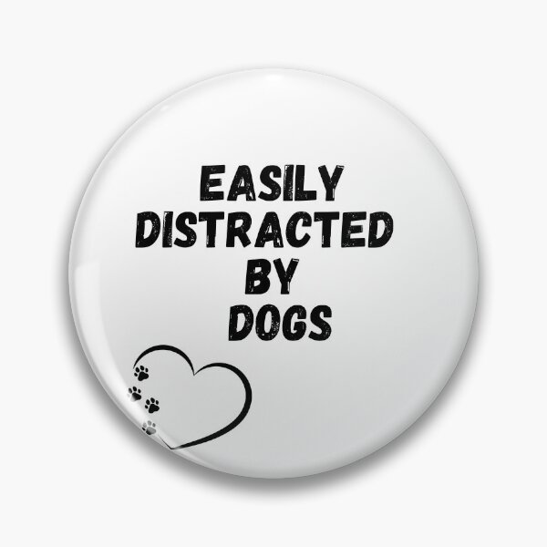 Item preview, Easily Distracted by Dogs - Canine Daydreamer,A Pawsitively Stylish Collection designed and sold by CYGIS STORE.