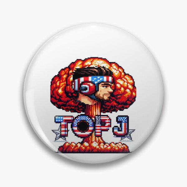Item preview, Top J Sticker designed and sold by DJorangejulius.