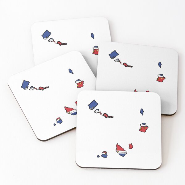 Item preview, Cabo Verde / Cape Verde country shape flag designed and sold by Rachael Taylor.