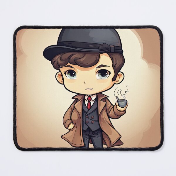 Item preview, Sherlock Holmes | cute style designed and sold by ComicsFactory.
