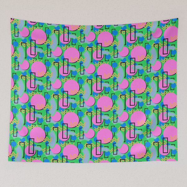 Item preview, Funky Vintage Memphis Style Design, Inspired by Retro Jazz  designed and sold by LaRoach Digital Arts.