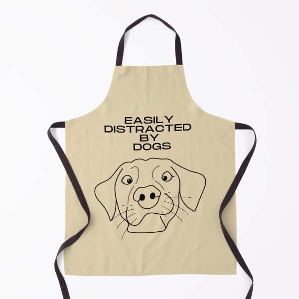 Item preview, Easily Distracted by Dogs - Canine Daydreamer,A Pawsitively Stylish Collection designed and sold by CYGIS STORE.