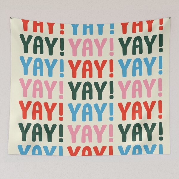 Item preview, Yay! designed and sold by Design Minds Boutique.
