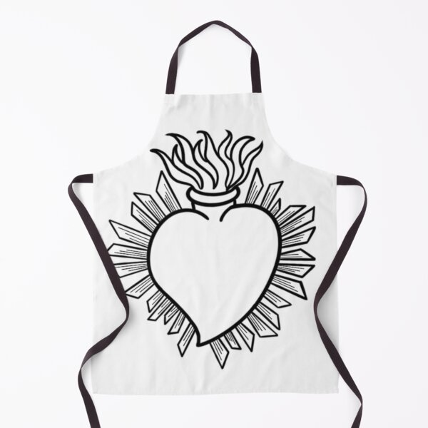 Item preview, American traditional sacred heart flash. designed and sold by ReaperRoseCo.